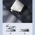 360 Degree Rotation Mobile Phone Holder Alloy Foldable For Desk
