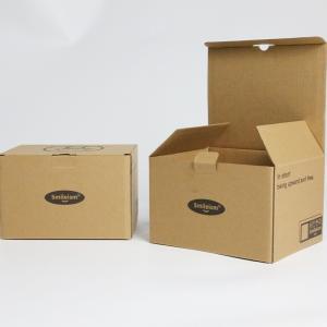 Wholesale Brown Craft Eyelash Box Customized Facial Mask Packaging Box For Small Objects from china suppliers