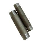 1/2-8 Black and galvanized carbon steel pipe nipple for pipe furniture