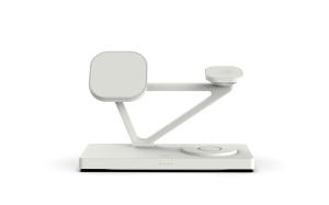 Wholesale 15watt 360g Compatible 5 In 1 Magnetic Wireless Charger With Night Light 2w Black And White from china suppliers