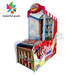 Throwing Ball Ticket Redemption Machine , Down The Clown Arcade Game