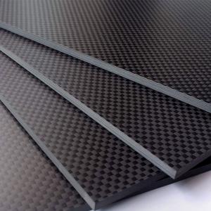 Wholesale High Modulus 3K Carbon Fiber Plate 200 x 300mm 1mm - 5mm Thickness from china suppliers