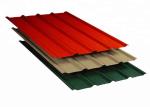 Anti - Seismic Galvanised Corrugated Roofing Sheets Good Skin Stiffness