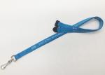 Nylon luxurious customized silk-screened lanyards with any logo for events