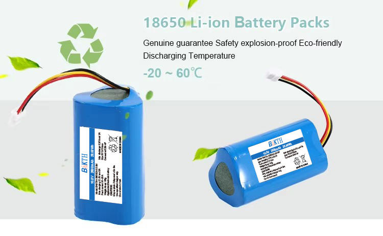 18650CH-3S-3M 10.8V 2600mAh Lithium Ion Battery High Discharge Rate Li-Ion Battery Pack for Consumer Electronics
