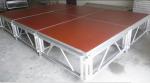 Aluminum Outdoor Movable Stage Platform , Portable DJ Stage Outdoor Adjustable