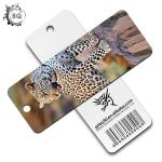 3d Animal Bookmark With Tassel Lenticular Flip 0.6mm PET For Books 5.6 x 15.3cm