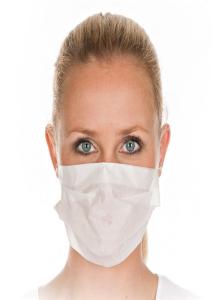 Wholesale Elastic Earloop Disposable Face Mask , 14gsm Disposable 2 Ply Face Mask from china suppliers