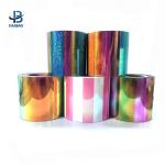Silver Gold Metalized PET Film Color Sequin PVC Decorative Film Logo Customized