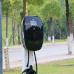 7kW Commercial Car Charging Station Point 200V 60Hz With Mobile Bluetooth
