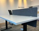 PET Felt 24mm Thickness Desk Acoustic Dividers Customized For Office Privacy