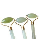 A Grade Natural Green Gemstone Jade Facial Roller