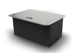 Cover - Sliding Cable Cubby Box , Furniture Conference Table Cubby 250 Voltage
