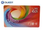 Standard Size Secure Classy PVC Access Control Card 125KHz / 13.56 MHz / UHF