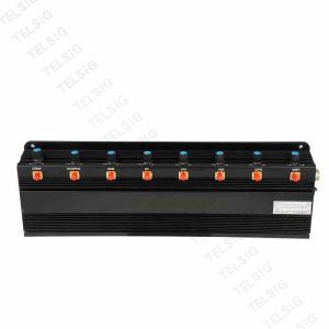 Wholesale 8 Channel 40W High Power Mobile Phone Jammer For 5 - 20m Indoor Omni Directional from china suppliers