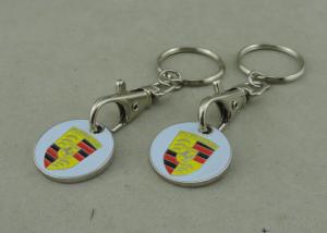 Wholesale Porsche Shopping Car Trolley Coin Keyring Personalised Zinc Alloy from china suppliers