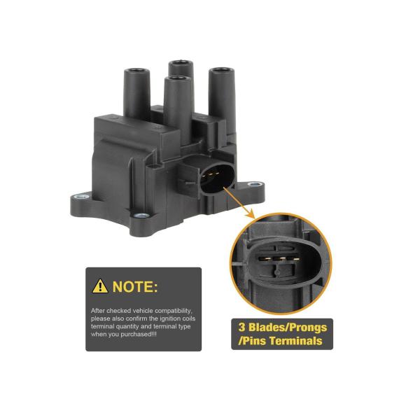 1999-2004 FORD Ignition Coil Pack For FORD Escape Focus Contour Mystique Mazda 4 cylinder 2.0L