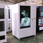 55 Inch Touch Screen Advertising Vending Machine And Card Readers