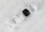 IP68 Waterproof Nylon Plastic Cable Connector MG Nylon White and Black
