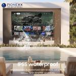 43 49 55 Inch Smart Outdoor Display Entertainment Music TV 4K Resolution Flat