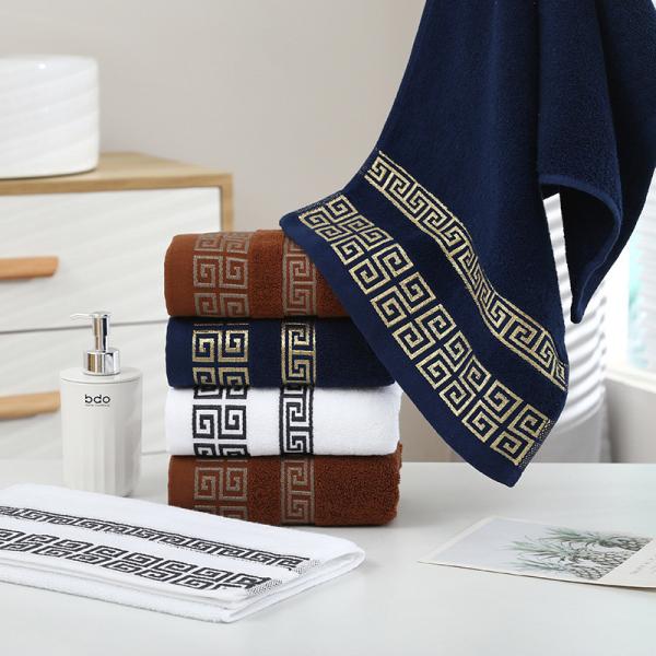 Custom Logo Quick Dry 100% Cotton Fabric Hotel Bath Towel Set for Occasion