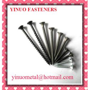 Wholesale Grey Phosphated Drywall Screw Phillips Bugle Head Fine Thread from china suppliers