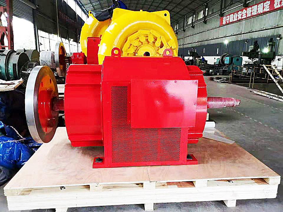 Vertical or Horizontal Francis Turbine Generator 400V 800V 6.3kV 10kV