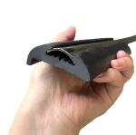 Rigid Boat Dock Rail Rubbing Strakes Made of Eco-Friendly Vinyl and Stainless