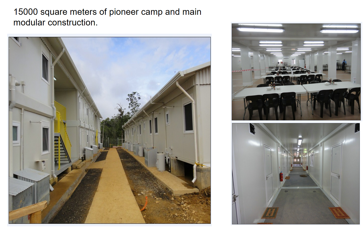Galvanized Steel Prefabricated Container House with Glass Wool Panels