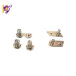 Customized Stainless Steel AAA Battery Spring Contacts Nickel / Chrome Plated
