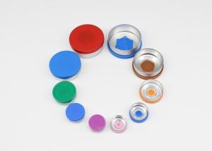 Wholesale Customized Color Flip Off Cap , Aluminium Flip Off Seals For Injection from china suppliers