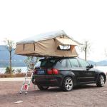 Portability 2-3 Person Large Turnover Roof Top Tent Soft Shell For 4x4
