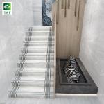 Grey Porcelain Full Body Tiles 300x1200 Marble glossy design