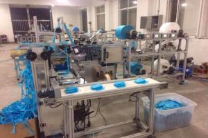 Wholesale Folding Nose Stripautomatic Face Mask Making Machine Aluminum 7kw Energy Saving from china suppliers