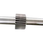 Mining Nickel Coatings Custom High Speed Gear Shaft Spline Forged Shaft