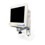 Hospital Aluminium Alloy Wall Mounted Monitor Bracket Wards For Patient Monitor