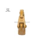High Load Capacity Black Alloy Steel Weld On Bucket Lifting Hook for Excavator