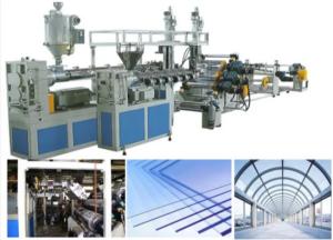 Wholesale Agricultural Plastic Sheet Extrusion Line Greenhouse Hollow Polycarbonate Roof Panels from china suppliers