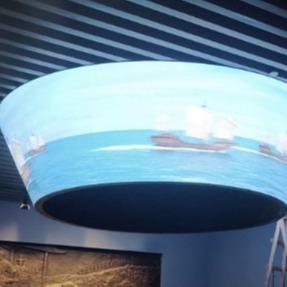 Wholesale P3 Shopping Malls Flexible LED Screen Display Cylindrical Torus from china suppliers