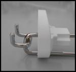 COMER Supermarket display shelves anti-theft security metal hook for mobile