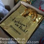 Golden pac Bling Bling Glossy Durable Reusable Medium Non-woven Gift Bag Set Of