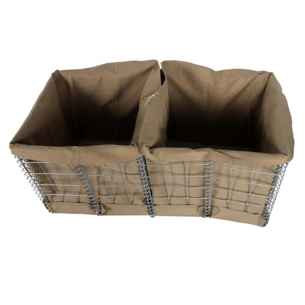 Stone Cage Gabion Baskets Retaining Wall High Coating steel welded mesh