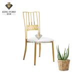 25*25*1.0mm Natural Chiavari Chair Wedding With 6cm Seat