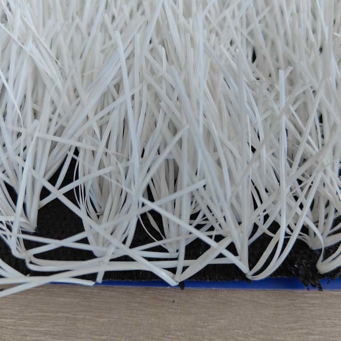 50mm White Artificial Football Turf 12000 Dtex Infill Needed Synthetic Turf For Football Fields