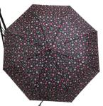Floral Printing Metal Frame Windproof Folding Umbrella 21"x8k