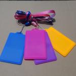 Promotion Gift Silicone Credit Card Holder / Bus Card Cover / Business Card