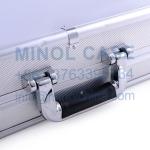 Custom Size Logo Factory Price Silver Aluminum Violin Flight Case