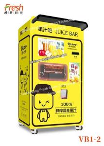 Wholesale Orange blend juice Vending Machine Black Color Orange Fruit Juice Vending Machine For School Shops Use commercial mall from china suppliers
