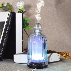Wholesale HOMEFISH 120ml Glass Aromatherapy Humidifier Ultrasonic Household Essential Oil Aroma Diffuser from china suppliers
