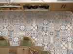 Wear-Resistant 250x250mm Ceramic Rustic Tile W.A 6% For Living Room And